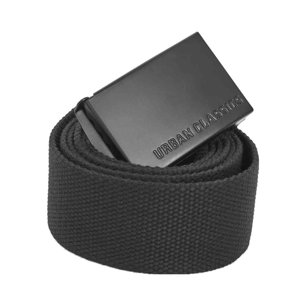 Urban Classics - Basic Canvas belt - Black